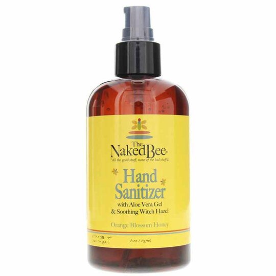Orange Blossom Honey Hand Sanitizer, Naked Bee